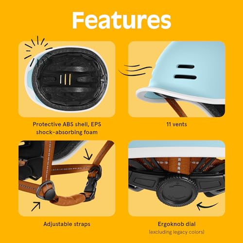 Retrospec Remi Adult Bike Helmet for Men & Women - Bicycle Helmet for Commuting, Road Biking, Skating with Adjustable Ergo Knob Dial - Image 4