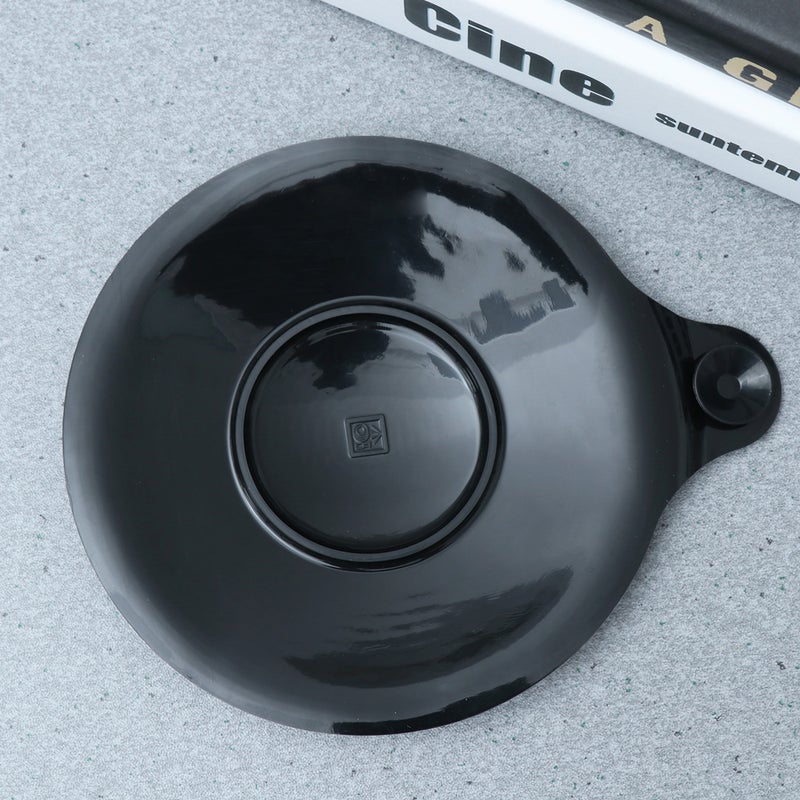 2pcs Silicone Tub Drain Hair Catcher and Bathtub Drain Cover Kitchen Sink Plug Drain Sewer Drain Cover for Home and Hotel （Black） - Image 4