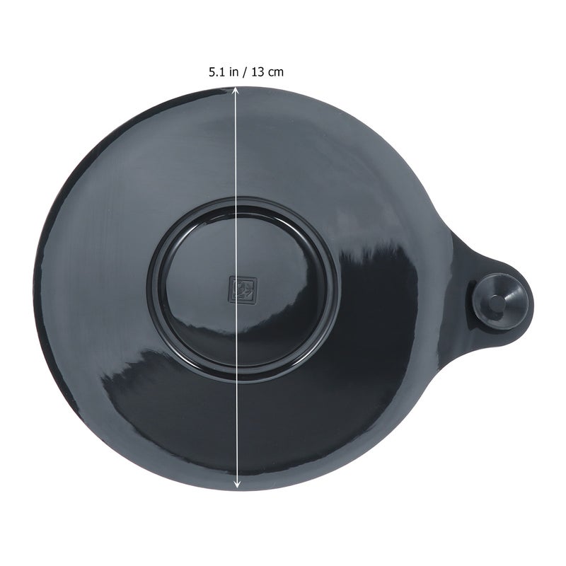 2pcs Silicone Tub Drain Hair Catcher and Bathtub Drain Cover Kitchen Sink Plug Drain Sewer Drain Cover for Home and Hotel （Black） - Image 3