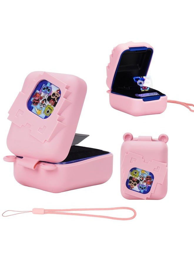 YouKnow Silicone Case for Bitzee Disney Interactive Toy Digital Pet and Case, Protective Skin Sleeve for Bitzee Virtual Electronic Pets Accessories (Case Only) (Pink) - Image 1