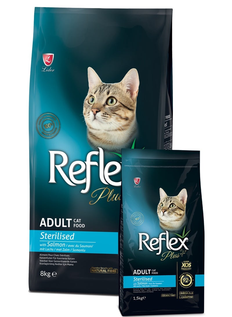 ريفليكس طعام ريفلكس بلس المعقم للقطط البالغة مع سمك السلمون 8 كجم - Image 2