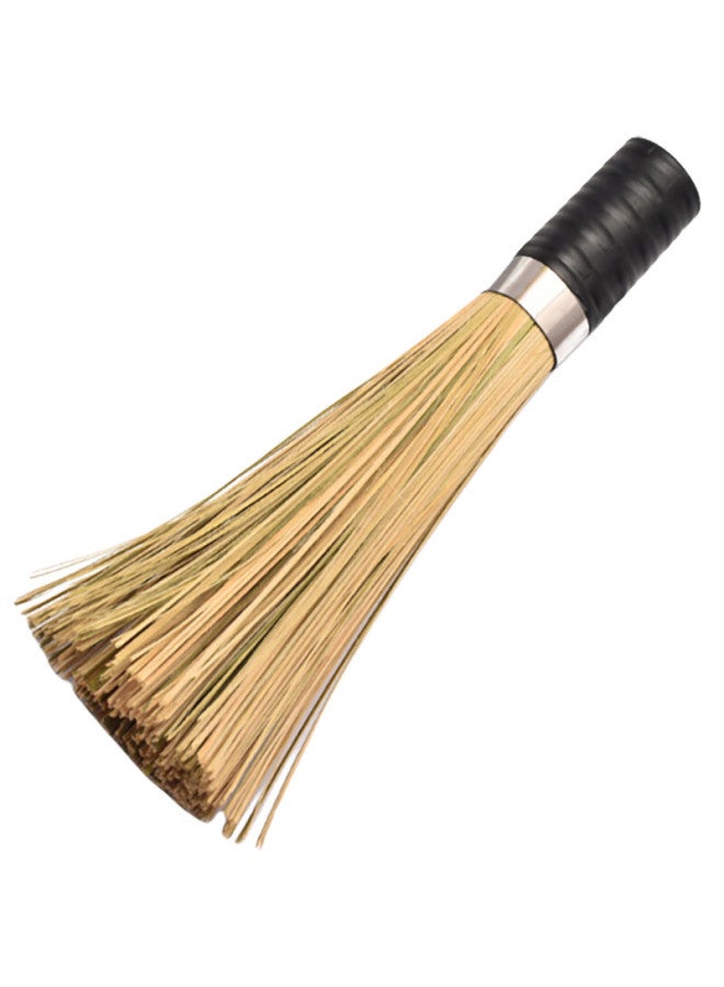 Mengting Large Bamboo Pot Scrubber, Natural Traditional Cooking Bamboo Pot Scrubber, Household Kitchen Cleaning Stove Bamboo Brush - Image 5
