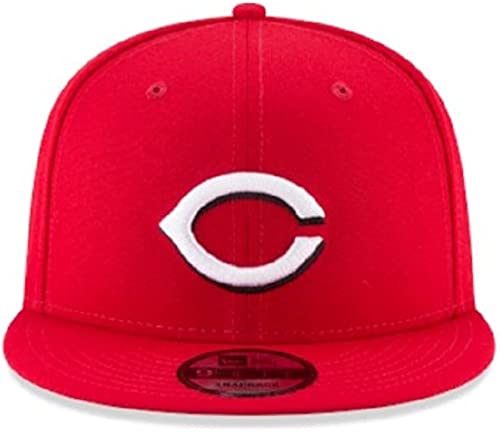 New Era MLB 9FIFTY Adjustable Snapback Hat Cap One Size Fits All (Cincinnati Reds) - Image 2