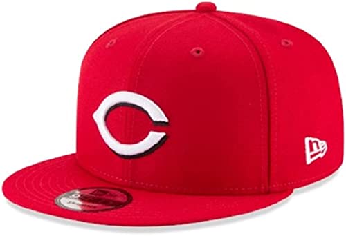 New Era MLB 9FIFTY Adjustable Snapback Hat Cap One Size Fits All (Cincinnati Reds) - Image 1