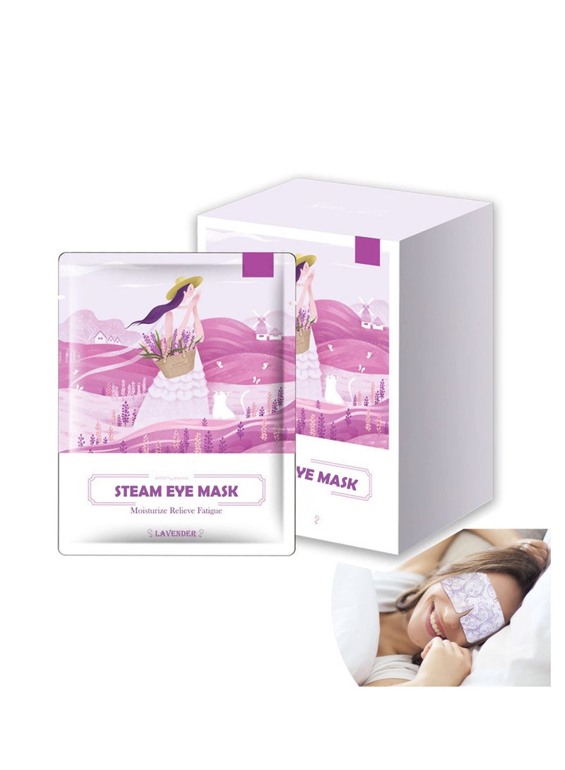 SYOSI Steam Eye Mask, 10 Packs Hot Steam Eye SPA Mask - Image 1