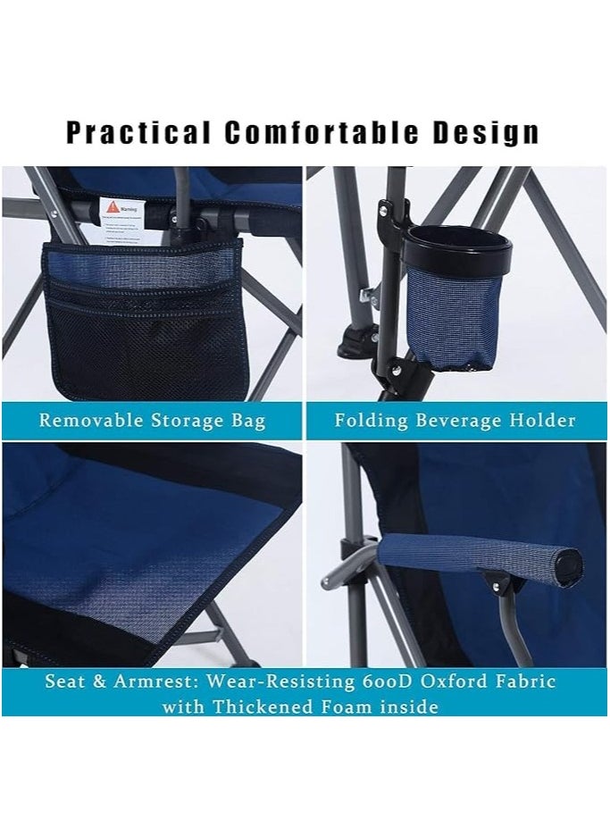 Cozara Outdoor Heavy Duty Camping Chair 58x58x90cm  - Image 4