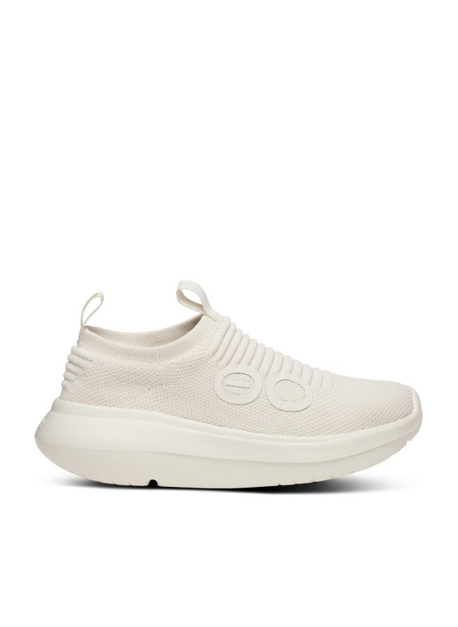 OOFOS OOmy Zen Recovery Shoe, Chalk - Womenâ€™s Size 6.5 - Image 1