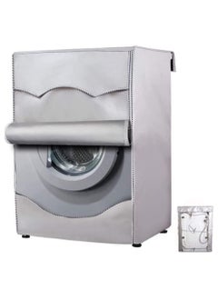 RATSAW Washing Machine Cover Washer Dryer Dustproof Waterproof Protection Case Cover Sunscreen with Zipper fo Washer Protection  - Image 3