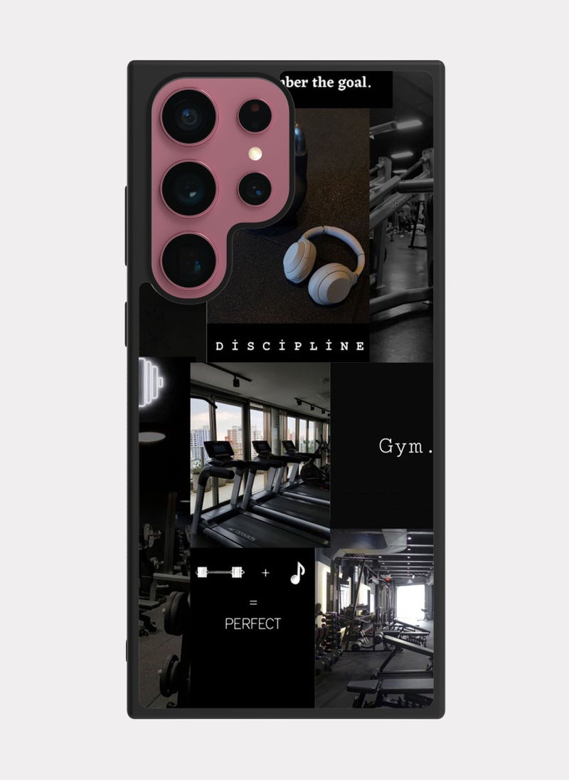 PXLAAT Samsung Galaxy S22 Ultra case cover Gym - Image 1