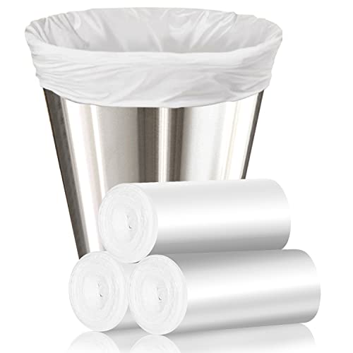 Ginkgo 105 Count Small Trash Bags, 4 Gallon Garbage Can Liners - Unscented Wastebasket Trash Bags for Bathroom, Kitchen, Bedroom, Cleaning Supplies (15 Liter) - Image 1