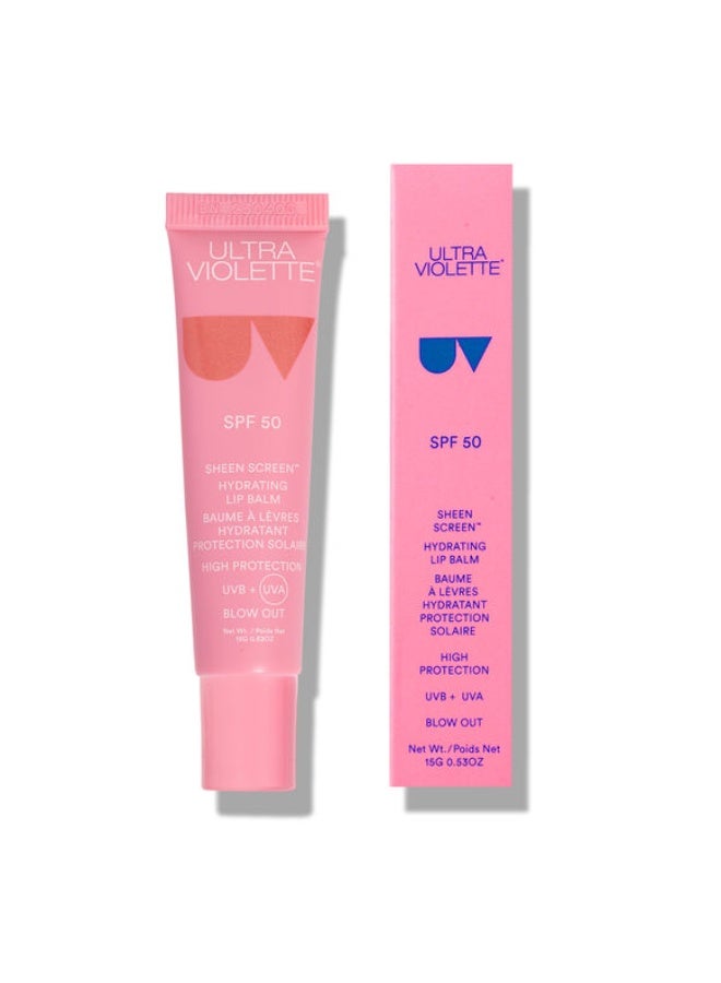 ULTRA VIOLETTE Sheen Screen Hydrating Lip Balm SPF 50 Blow Out 15g - Image 2