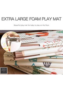 sulfar Sulfar Non Slip Baby mat Portable baby playmat foldable XPE Baby Crawling Mat Thickening Environmental Protection Rug Playmat Double Surface Baby Carpet -180 * 200cm  - Image 5