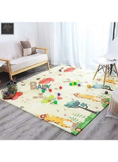 sulfar Sulfar Non Slip Baby mat Portable baby playmat foldable XPE Baby Crawling Mat Thickening Environmental Protection Rug Playmat Double Surface Baby Carpet -180 * 200cm  - Image 4