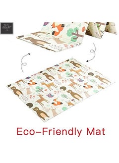 sulfar Sulfar Non Slip Baby mat Portable baby playmat foldable XPE Baby Crawling Mat Thickening Environmental Protection Rug Playmat Double Surface Baby Carpet -180 * 200cm  - Image 2