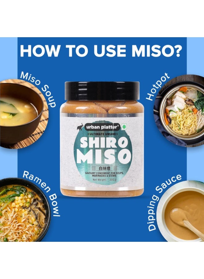 Urban Platter Platter Shiro Miso Paste, 300g (Light Miso | Fermented Soybean Paste | Preservative-Free | Umami Rich) - Image 5