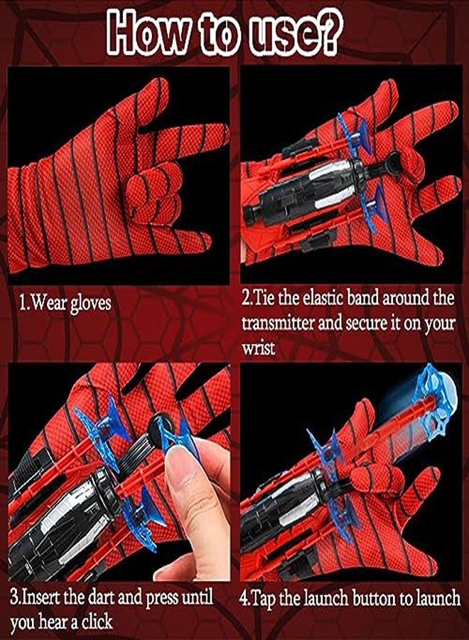Launcher Glove, Spider-Man Launcher Gloves for Spider-Man Launcher Gloves, Spider-Man Spider-Man Spider Cobweb Launch Glove, Spider-Man Cosplay Gloves - Image 1
