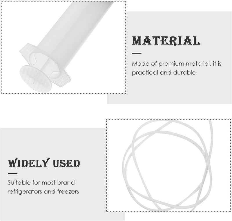 4pcs Refrigerator Drain Hole Remover Cleaning Tool Set with Rod and Small Ice Scraper for Fridge Drainage Maintenance Fridge Dredging Kit Color Style - Image 3