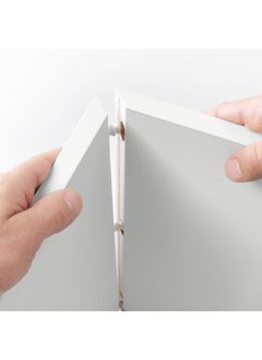 إيروريكس خزانة ببابين ورف واحد، أبيض، 70×35×70 سم  - Image 3