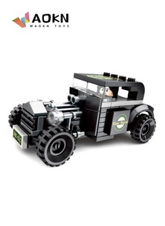New Small Particle Assembled Vehicles Sports Car Model Toys Parent and Child Play Assembled Building Blocks Toys Exercise Kids Spatial Thinking Ability and Hands On Ability