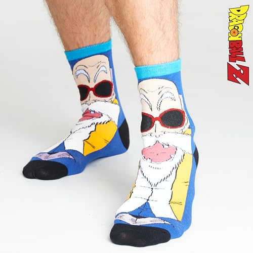 Dragon Ball Z Mens Socks Pack of 5 Crew Socks for Men Teenagers Soft Breathable Work Sports Casual Size 8-13 Anime Gifts - Image 4