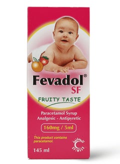 FEVADOL Fevadol Sf Syrup 145 ml  - Image 3
