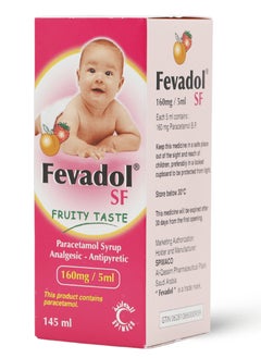 FEVADOL Fevadol Sf Syrup 145 ml  - Image 4