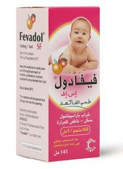 FEVADOL Fevadol Sf Syrup 145 ml  - Image 5
