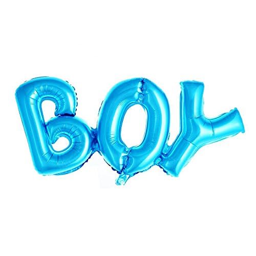 Simple polymer Boy and Girl Alphabet Letters Balloons Foil Balloons Mylar Balloons for Party Decoration - Image 3