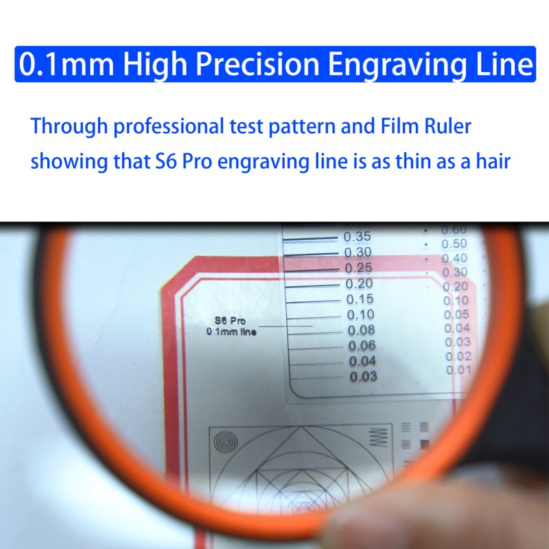 CNC Tools 60W Effect Spot Compressed Widely Compatible Design Engraving Materials - Fast Fixed-focus Design Cutting Materials for DIY Engraving Cutting Machines 3D Printers CNC Milling Machines - Image 3