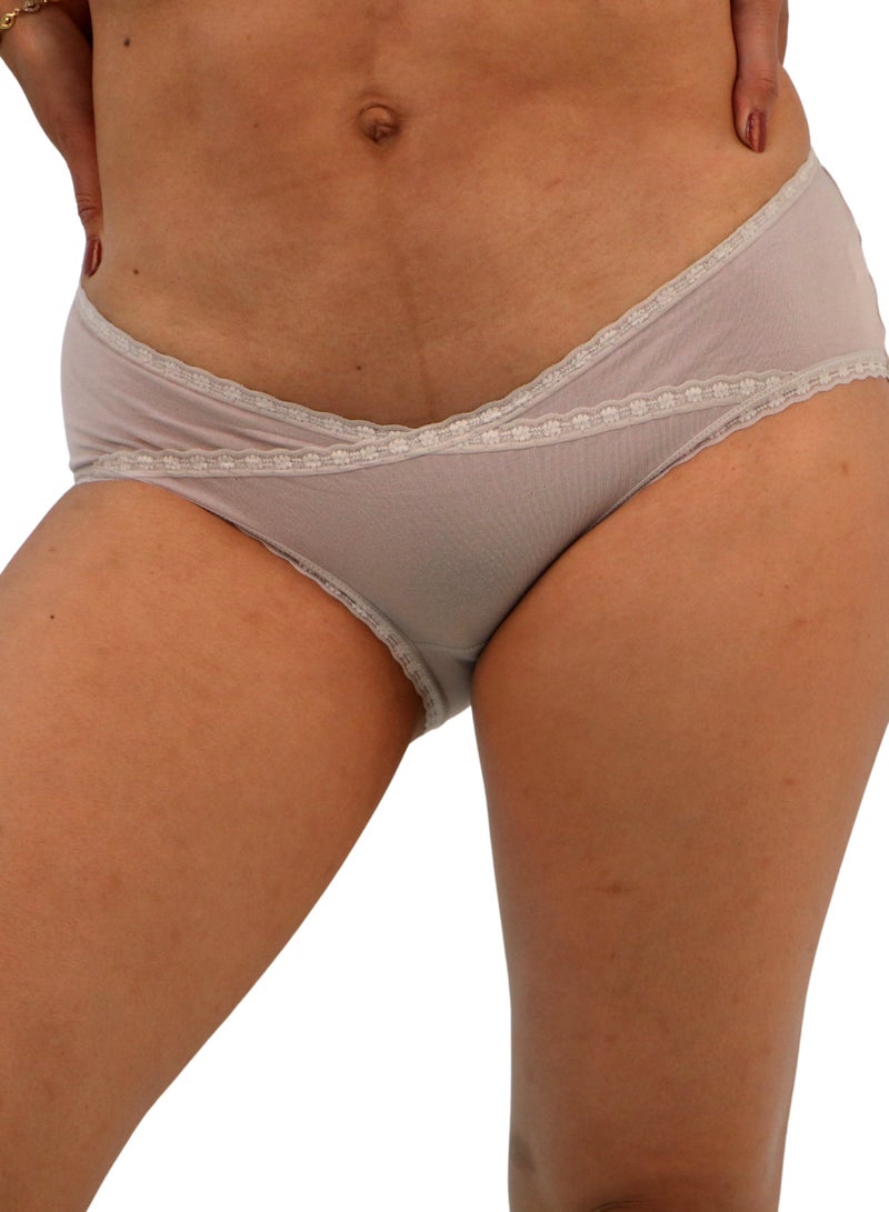 JOANNA JOANNA 108262 Women's Lace Stretch Design Mid Rise 3-Pack Panties, Multicolor  - Image 2