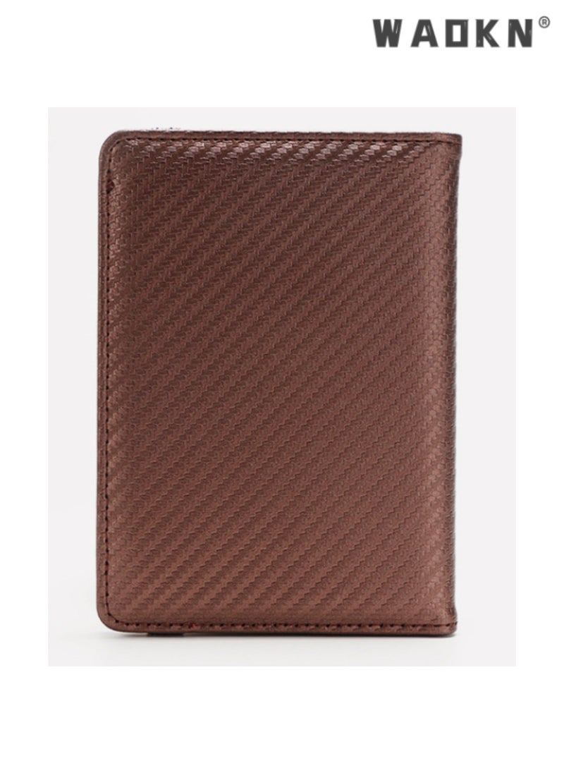 WAOKN Multifunctional PU Leather Passport Holder, Secure and Stylish Travel Wallet, Perfect for Organizing Documents, Passports, and Essential Travel Items, Durable Design for Business and Leisure Trips  - Image 2
