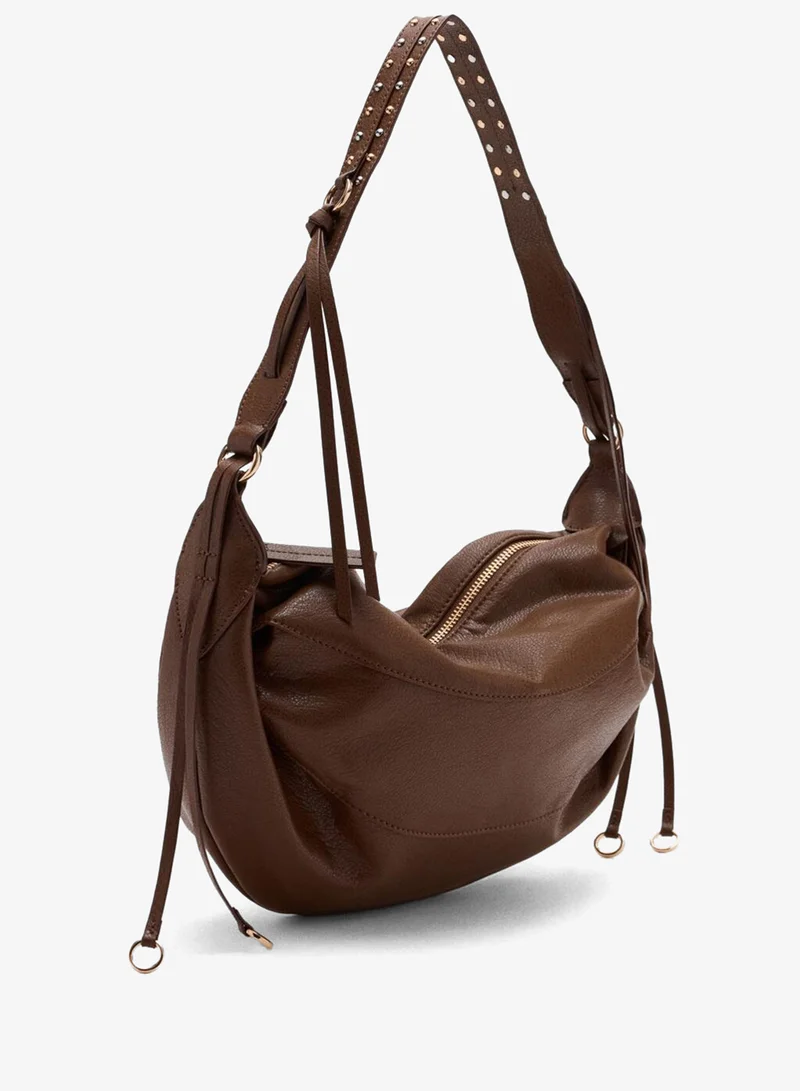Mango Oval Shoulder Bag