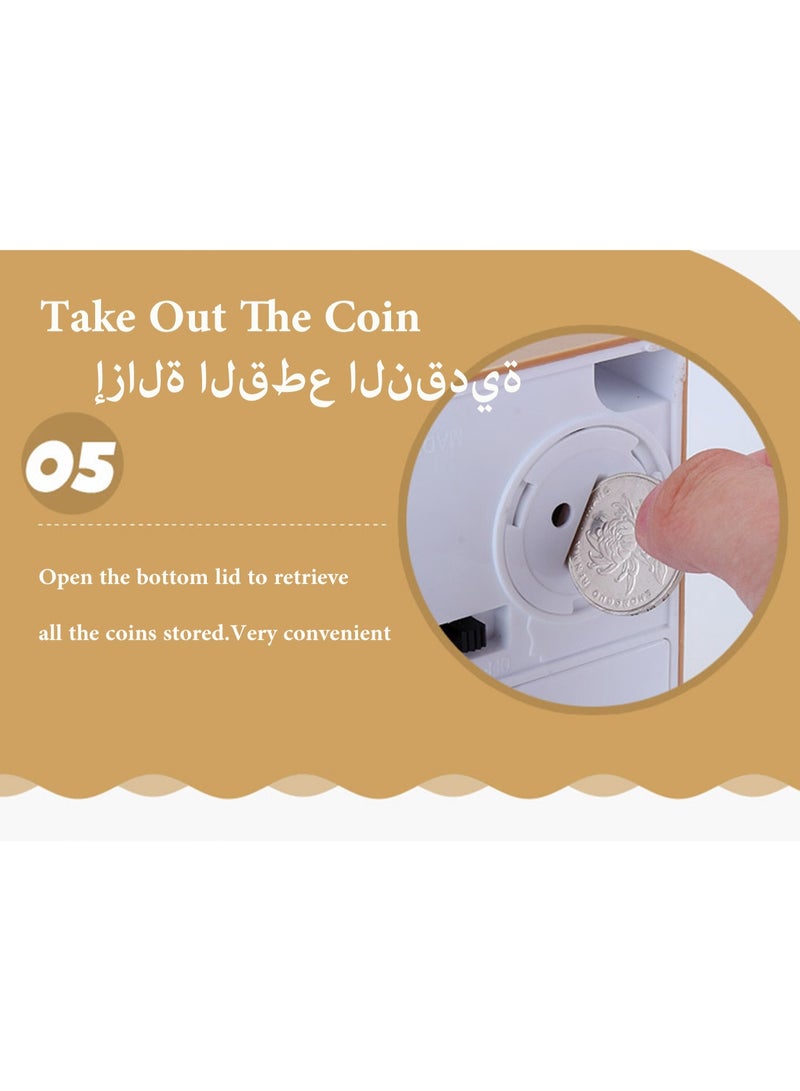 الكرتون لطيف القطة الإلكترونية توفير المال صندوق الشرور سرقة العملة البنك العملة تخزين وعاء آلي الصراف الآلي البنوك الإبداعية لعبة هدية للأطفال عيد ميلاد - Image 5