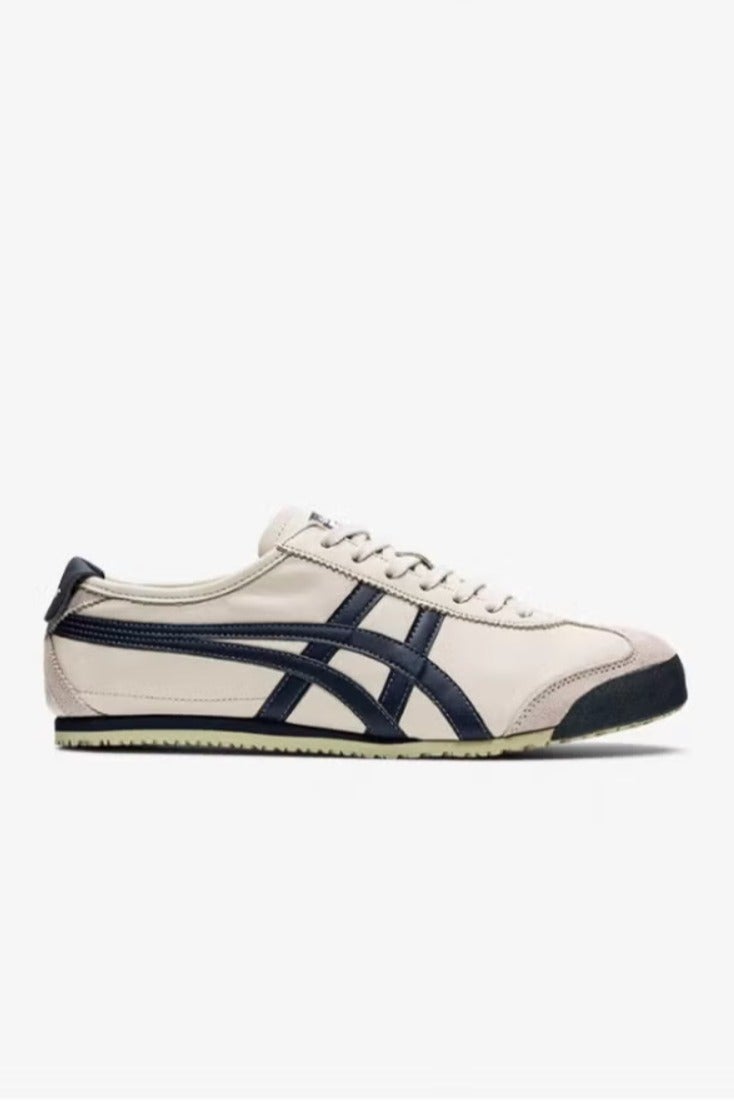 Onitsuka Tiger Mexico 66 Athlesiure Sneakers Beige Grey/Navy Blue - Image 1