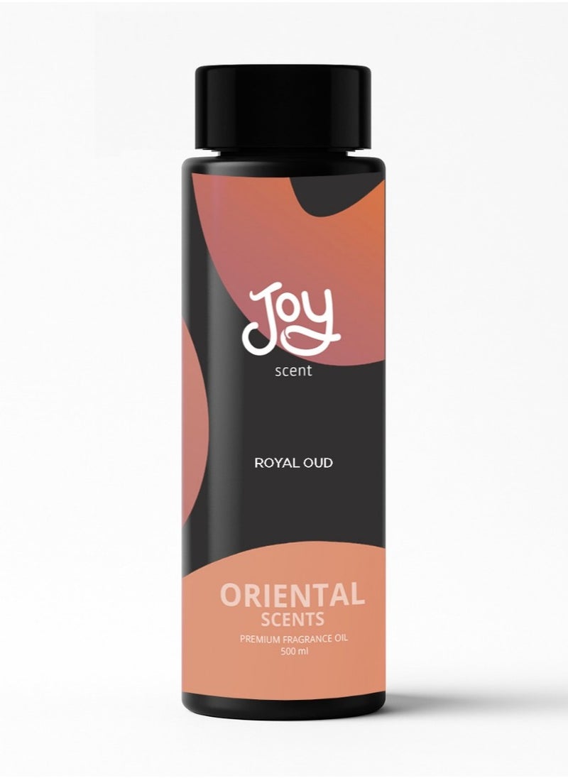 Joy Scent ROYAL OUD fragrance oil bottle 500ml  - Image 1