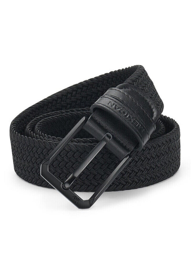 Scarecrow Men's Casual Woven Military Training Belt, Plaid Canvas Trouser Belt With Pin Buckle - Image 3