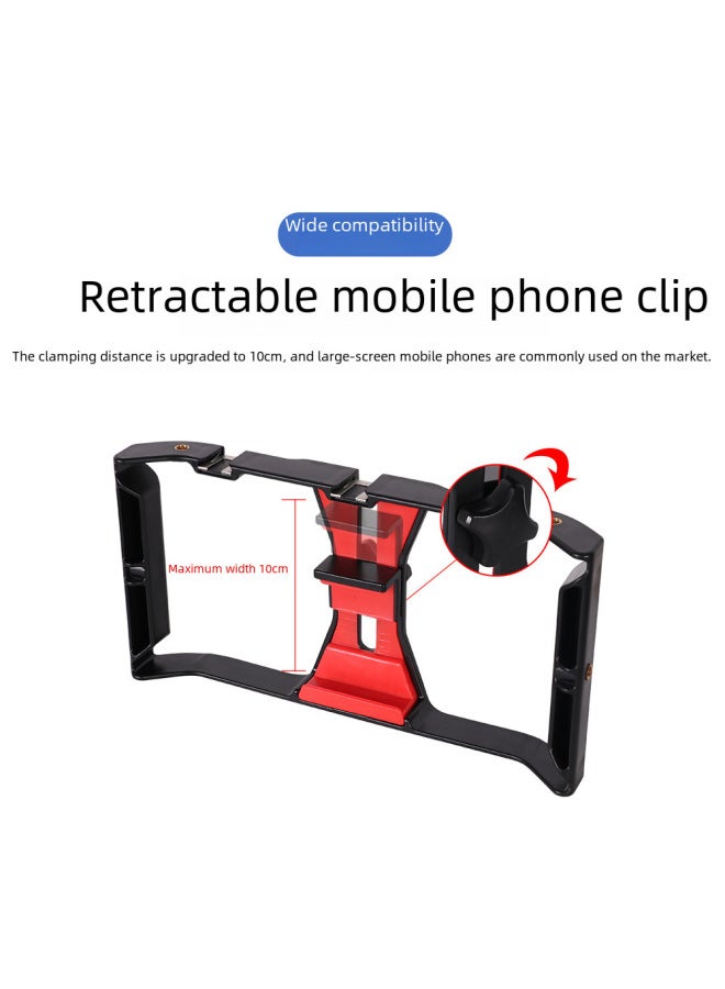 k6 Mobile Phone Rabbit Cage Stabilizer Mobile Phone Frame Handheld Shooting Short Video Recording Anti-shake Handheld Mobile Phone Bracket - Image 5
