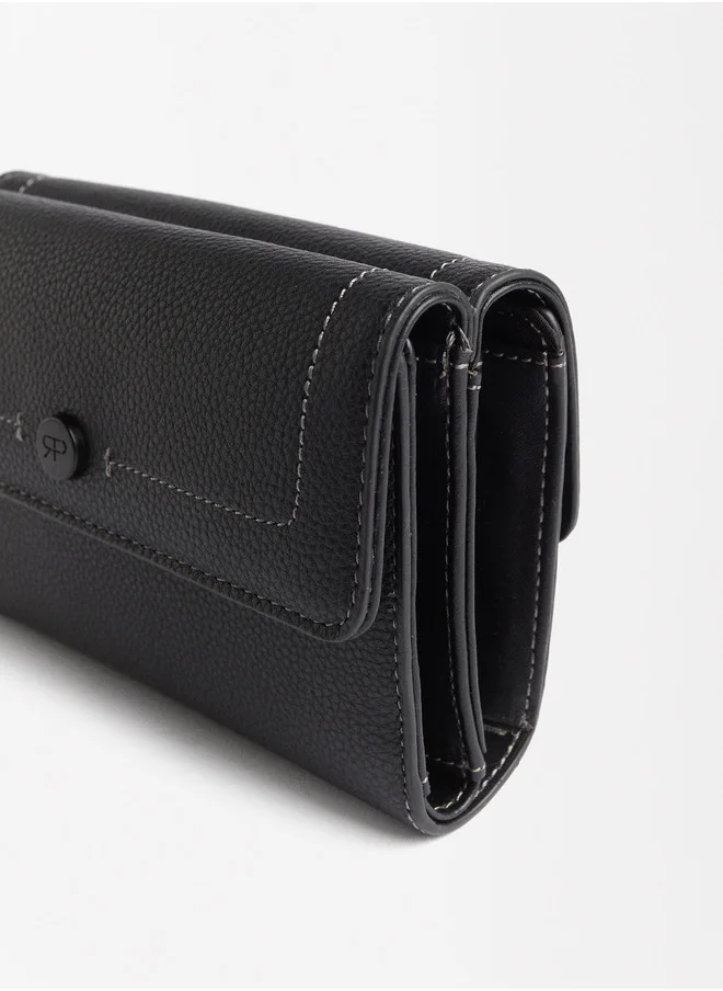 PARFOIS Double Flap Closure Wallet