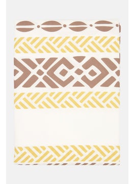 allure Sorento Shower Curtain, White Combo  - Image 2