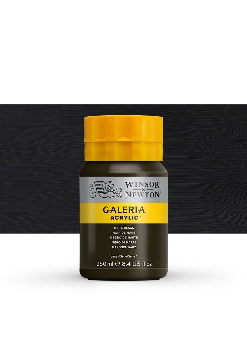 WINSOR & NEWTON Galeria acrylic paint mars black 250 ml 