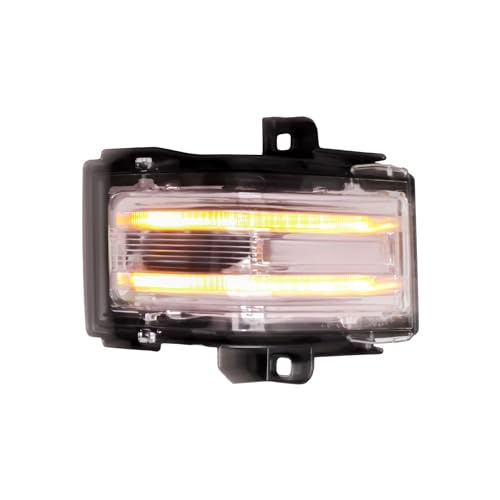 LONGLING Replacement Passenger Right Left Side Door Towing Mirror Turn Signal Light Lamp Indicator for Ford F-150 F 250 F350 F-450 F550 from 2015 to 2024 - Image 5
