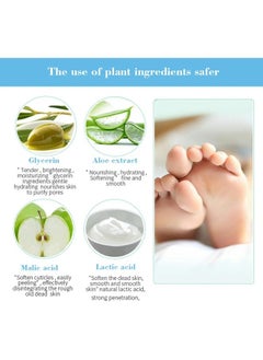 efero Foot Peeling and Exfoliating Mask, Dead Skin Removing Sock - Olive  - Image 4