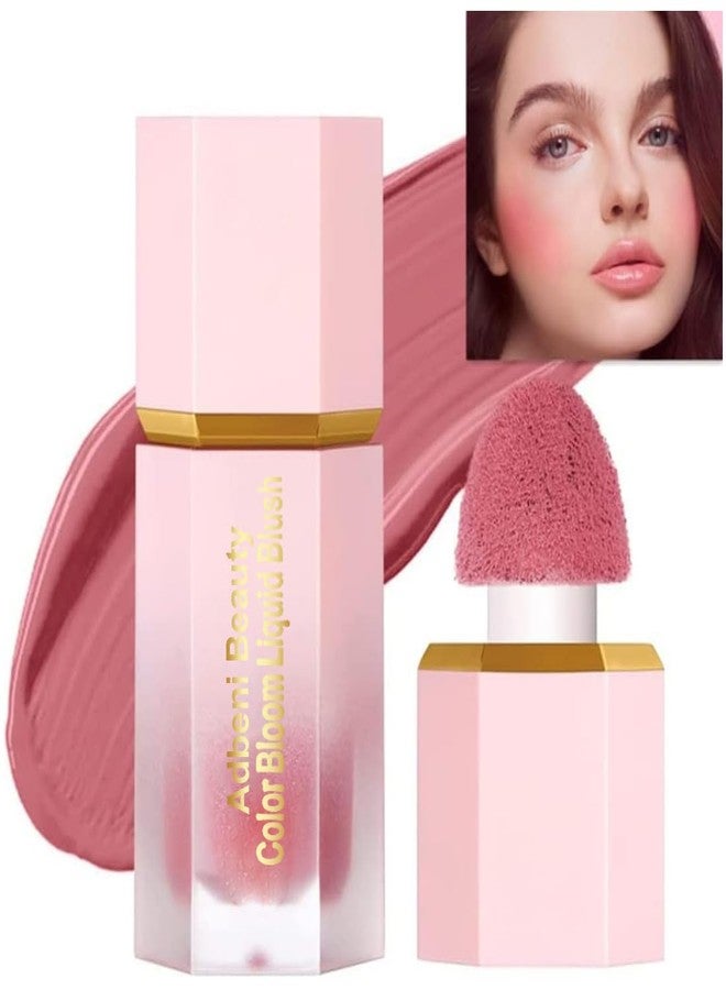 Adbeni Imported Color Bloom Liquid Blush | Long-Lasting Matte Finish, Waterproof Formula, Shade-01 - Image 1