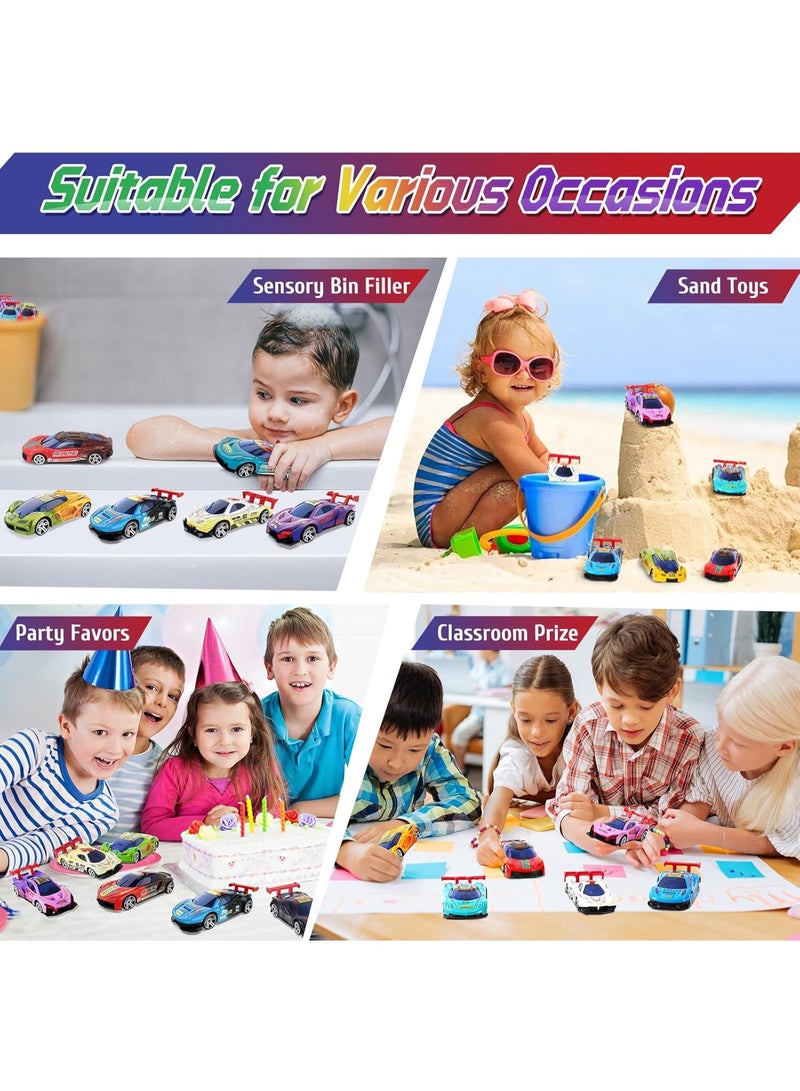 Soofam Color Changing Cars Bath Toys – Fun Pool & Water Toys for Kids Ages 4-8 | Die-Cast Sensory Cars, Party Favors, Goodie Bag Stuffers, and Cool Gifts for Boys - Image 4