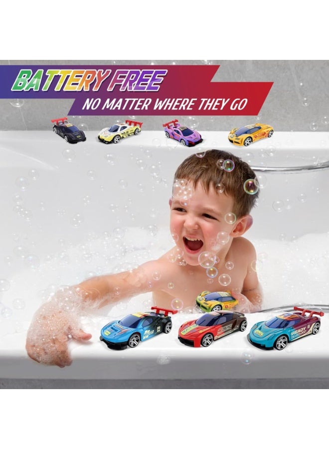 Soofam Color Changing Cars Bath Toys – Fun Pool & Water Toys for Kids Ages 4-8 | Die-Cast Sensory Cars, Party Favors, Goodie Bag Stuffers, and Cool Gifts for Boys - Image 2