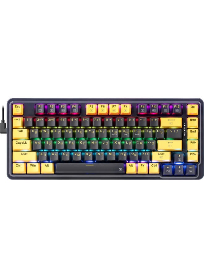ELF 75% Wired Gasket RGB Gaming Keyboard Linear Switch