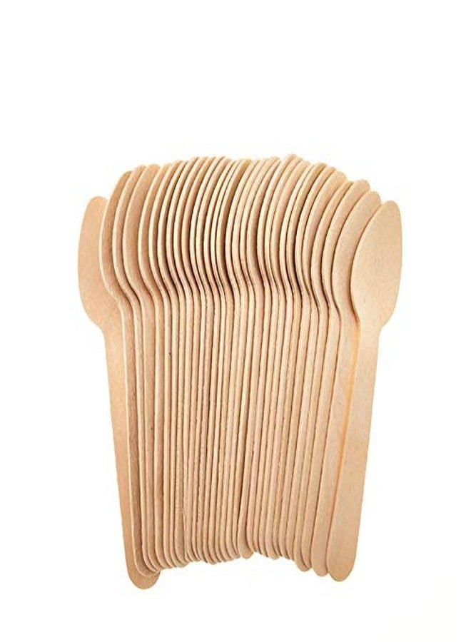 Perfect Stix ملاعق خشبية صغيرة من بيرفكت ستيكس - صديقة للبيئة وقابلة للتخلص منها - 4.5 بوصة - 300 عبوة - Image 2
