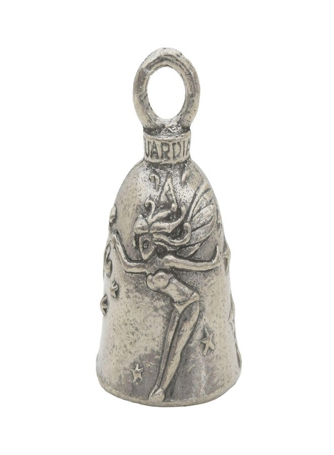 Guardian Bell Fairy Good Luck Bell w/Keyring & Black Velvet Gift Bag | Motorcycle Bell | Lead-Free Pewter | Good Luck Gift to Friends & Family | Bike Bell | Made in USA - Image 1