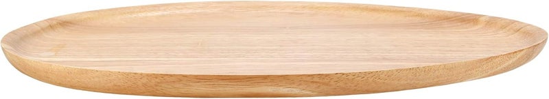 AeraVida OvalShaped Brown Rain Tree Wooden Serving Platter  Decorative Serving Platter  Wood Serving Tray or Platter  Wooden Serving Platter for Food - Image 3