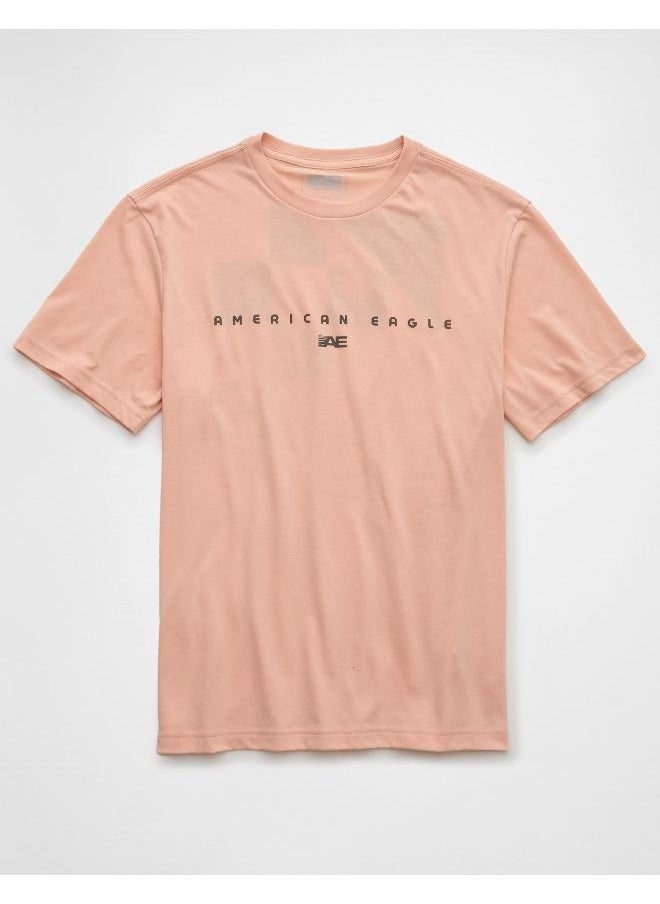 American Eagle - Graphic Logo Crew Neck T-Shirt - Image 1